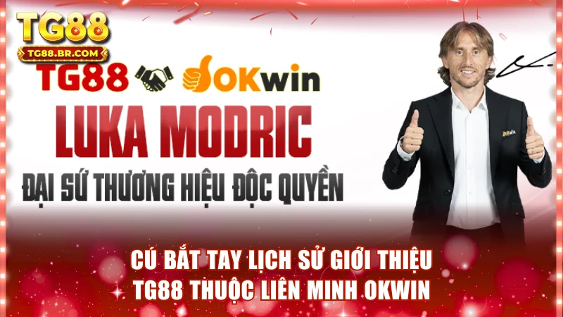 Cú bắt tay lịch sử giới thiệu TG88 thuộc Liên minh OKWIN