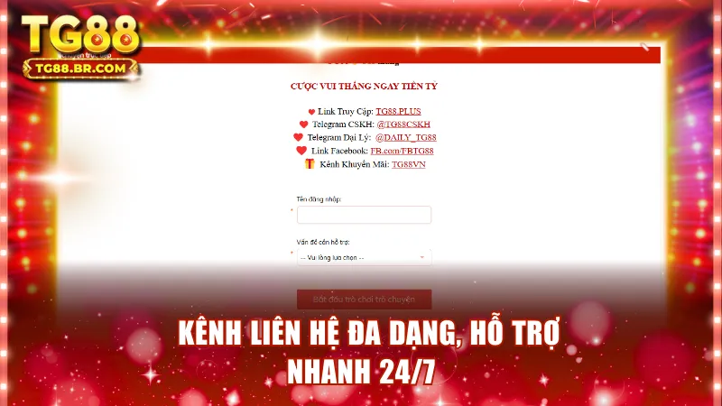 Hệ thống liên hệ đa dạng giúp hội viên nhận được hỗ trợ nhanh nhất 