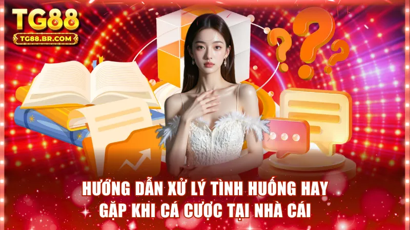 Hướng dẫn xử lý tình huống hay gặp khi cá cược tại nhà cái