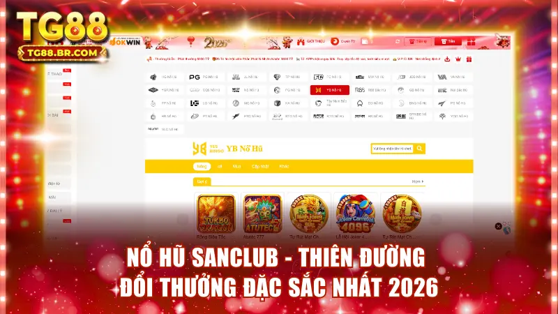 Nổ Hũ TG88 - Khám Phá Loạt Game Hấp Dẫn Nhất Thị Trường