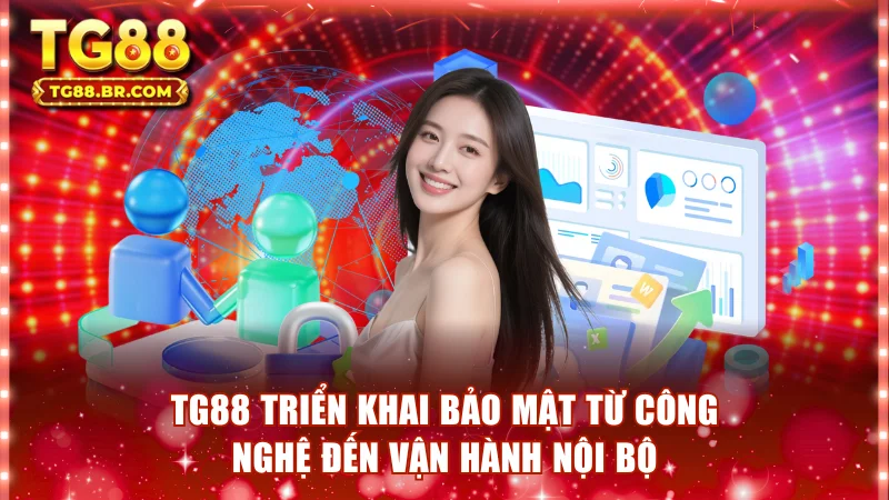 TG88 triển khai bảo mật từ công nghệ đến vận hành nội bộ