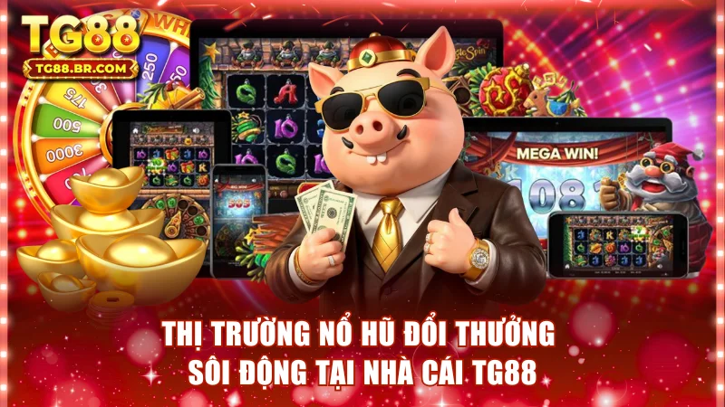 Thị trường nổ hũ đổi thưởng sôi động tại nhà cái TG88