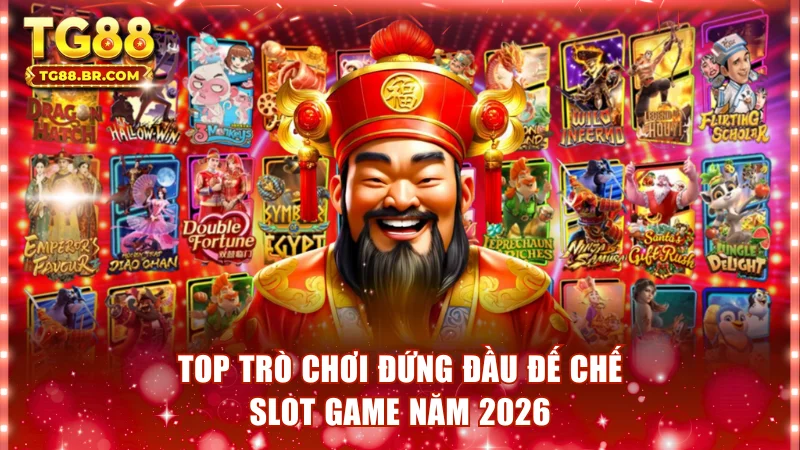 Top trò chơi đứng đầu đế chế slot game năm 2026